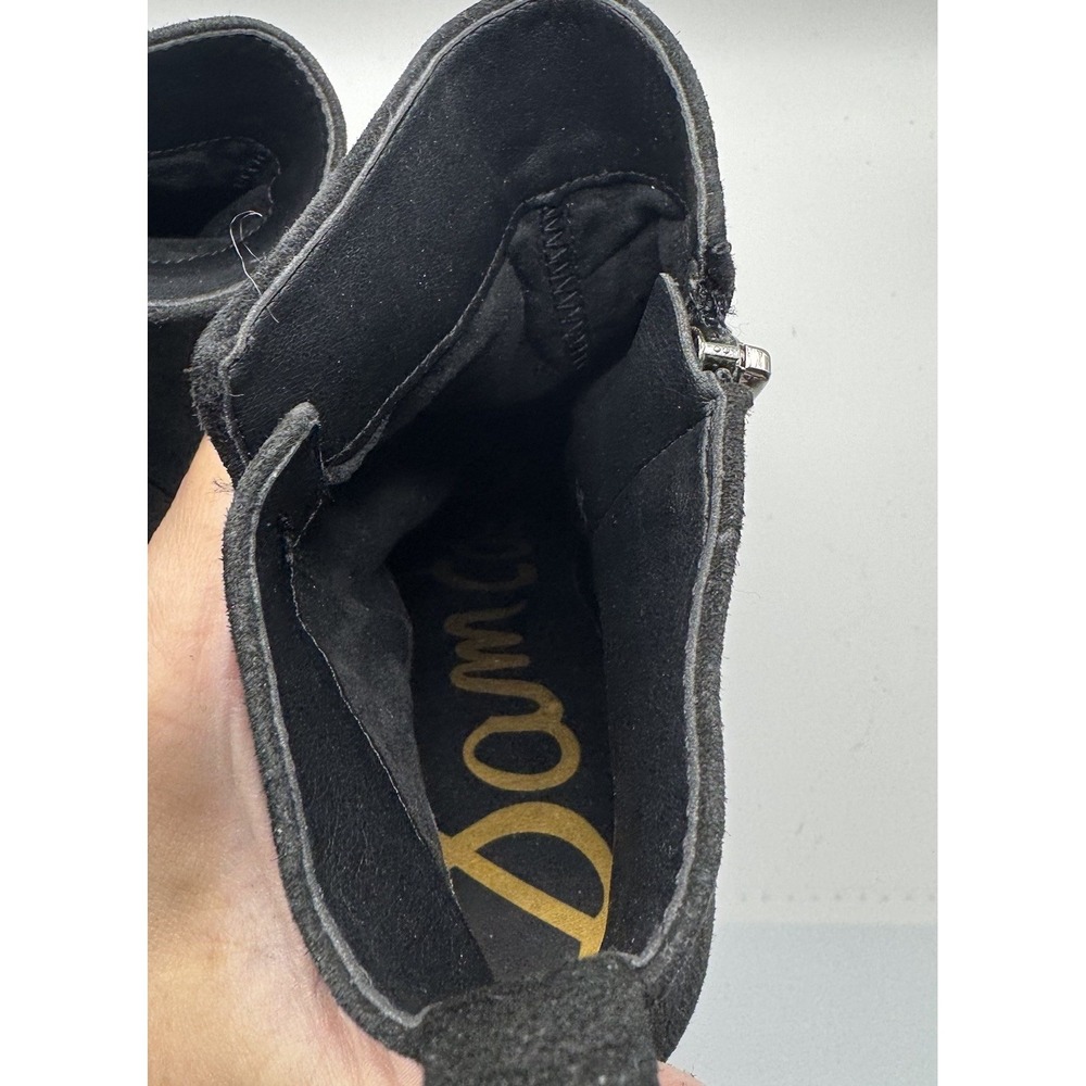 Sam Edelman Ankle Bootie's Womens Sianna Suede  Black Size 10 M - Picture 11 of 14